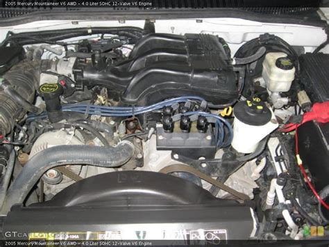 4.0 Liter SOHC 12-Valve V6 Engine for the 2005 Mercury Mountaineer ...