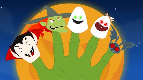 Monsters Finger Family | Halloween Song for Children - YouTube