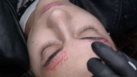 Micro Blading Stock Video Footage for Free Download