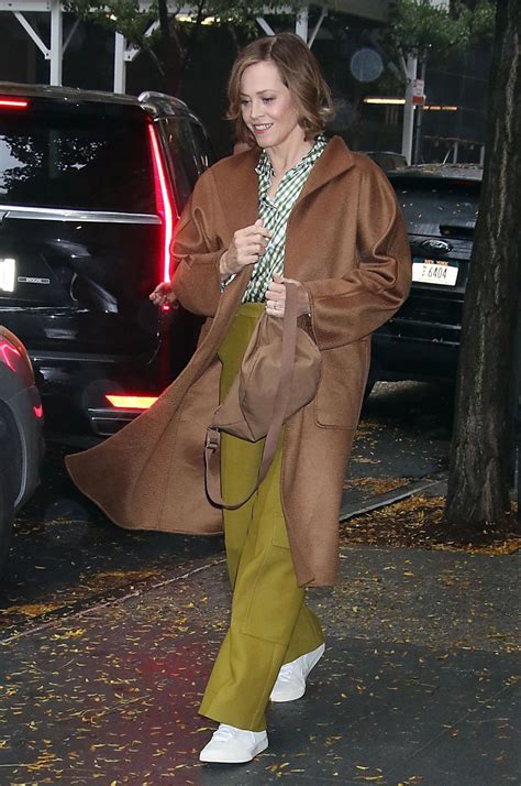 SIGOURNEY WEAVER Arrives at The View in New York 10/25/2022 – HawtCelebs