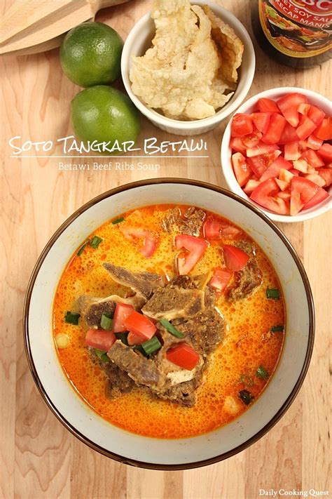 Soto Tangkar Betawi - Betawi Beef Ribs Soup | Daily Cooking Quest