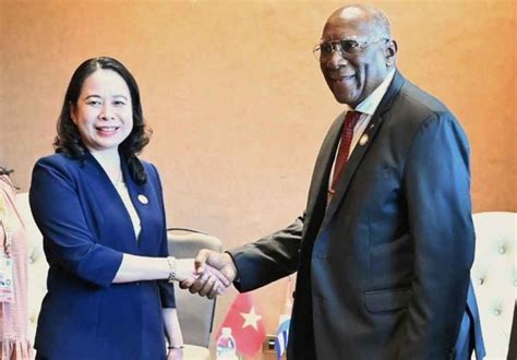 Vice President of Cuba held a meeting with a VP from Vietnam - Prensa ...