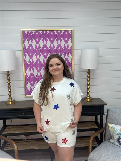 Emily Stars Set – The Boutique at Peach Park