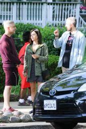 Jenna Dewan - Filming a Scene for Her Netflix Project in Chicago 06/07 ...