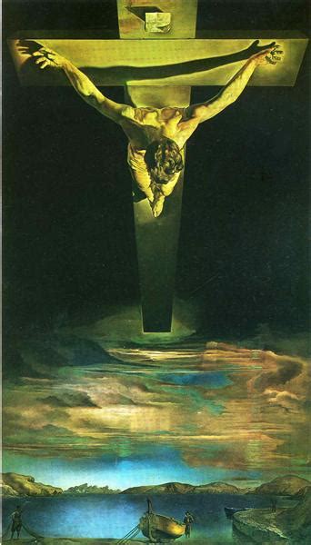 Christ of St. John of the Cross, 1951 - Salvador Dali - WikiArt.org