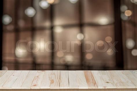 wooden toptable stock image colourbox