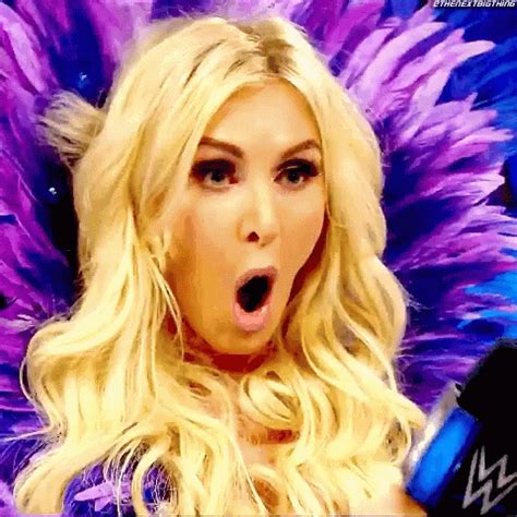 Charlotte Flair Shocked GIF - CharlotteFlair Shocked Stunned - Discover ...