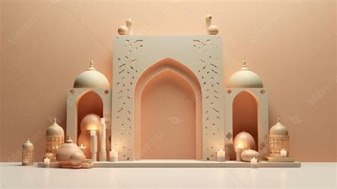 stunning islamic eid mubarak product display   arabic design