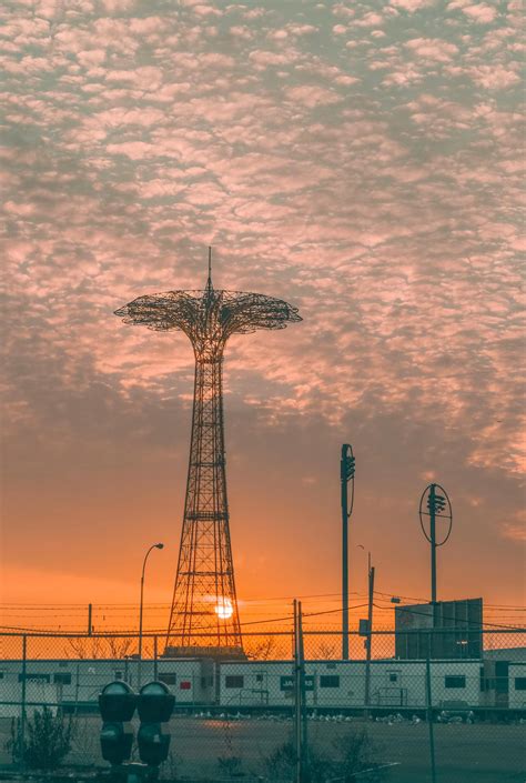 Sunset on Coney Island -Coney Island, Brooklyn, New-York - | Scrolller