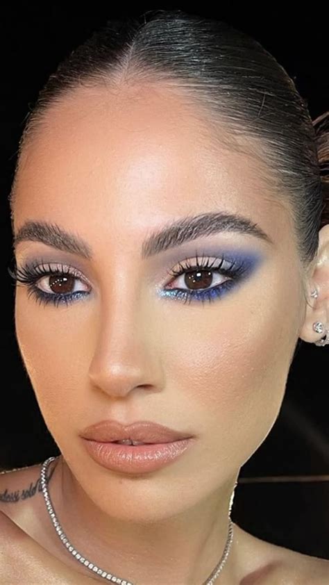 glam makeup  makeup fur braune augen schminkzeug lidschatten ideen