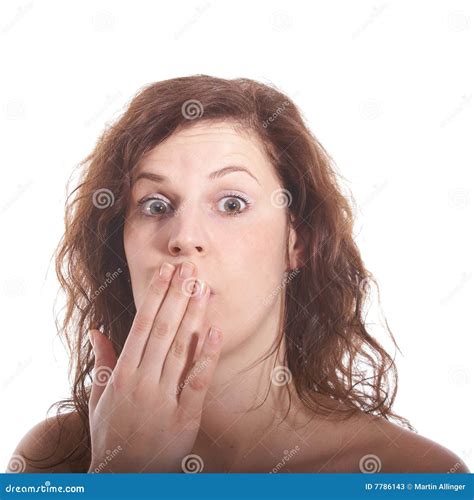 I am stunned stock image. Image of girl, look, mouth, female - 7786143