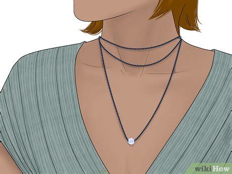 3 Ways to Wear a Lariat Necklace - wikiHow