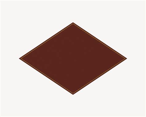 brown diamond geometric shape premium photo rawpixel