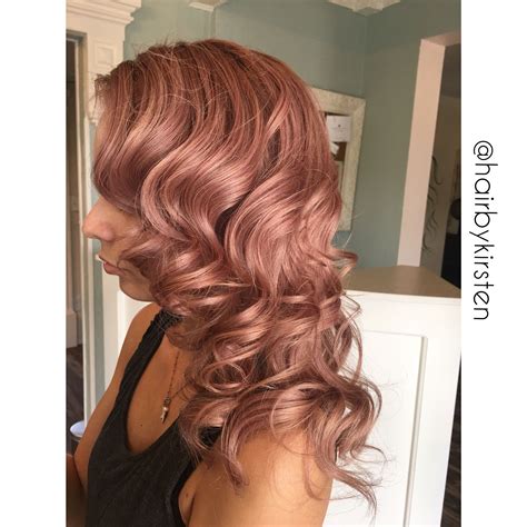 color hair rose gold 9