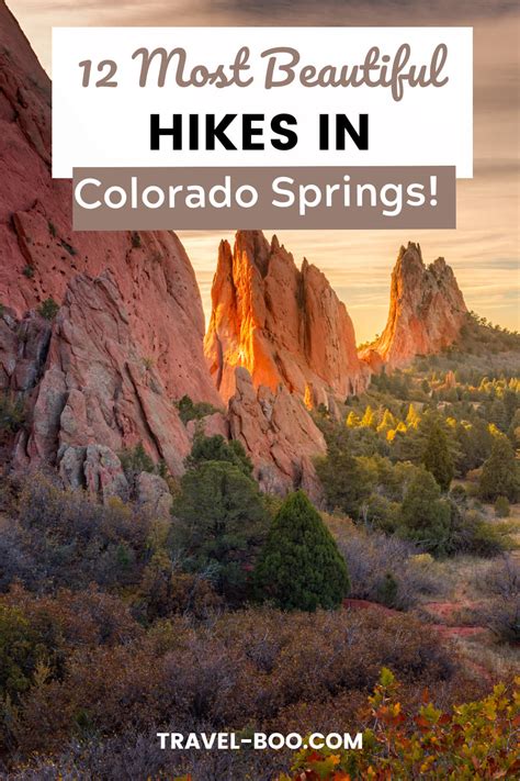 12 Of The Most Beautiful & Best Hikes in Colorado Springs To Uncover!