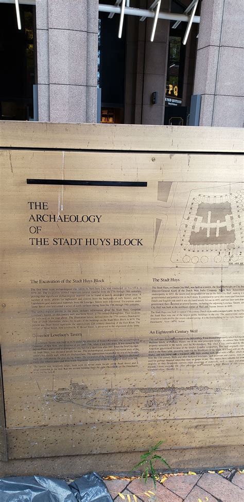 Preserved Remnants of 17th Century New York in Manhattan | Atlas Obscura