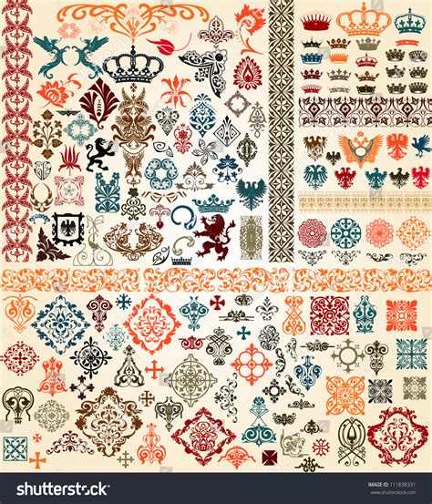 design elements set stock vector royalty   shutterstock