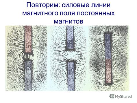 Презентация на тему: "Повторим: силовые линии магнитного поля ...