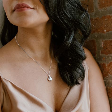 Sterling Silver Pendant Lockets with One or Two Pictures or Photos