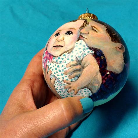 Hand-Painted Christmas Balls|Portraits|Houses|Churches|Themes|Eileen ...