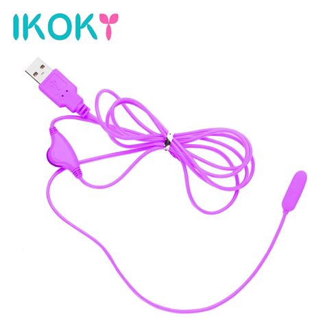 IKOKY вибрационное яйцо Уретра стимуляция пениса штекер USB вибратор ...