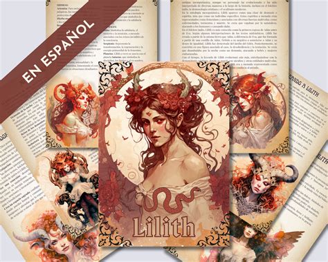 Lilith Grimorio. EN ESPAÑOL. Una guía para trabajar con la diosa oscur