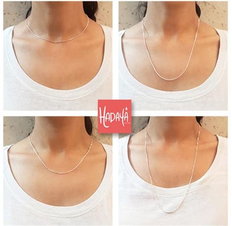 simple silver chain hadaya jewelry