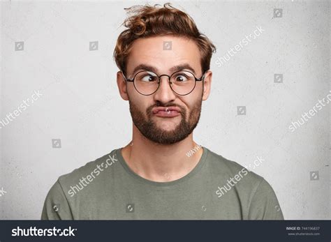 thousand cross eyed man royalty  images stock