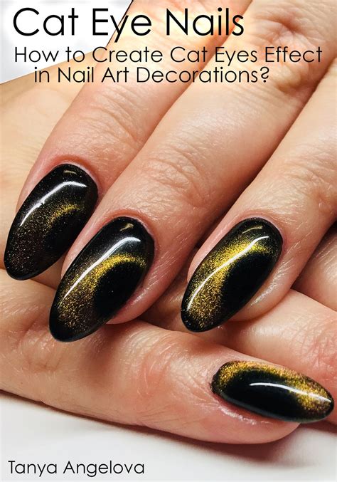Cat Eye Nails: How to Create Cat Eyes Effect in Nail Art Decorations ...