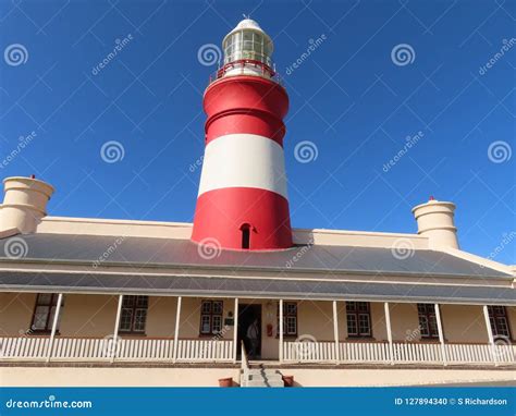 Looking at the Lighthouse at Cape L`agulhas Editorial Image - Image of ...