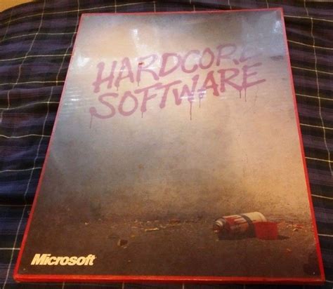 Vintage Microsoft Poster, the 80's, Vintage OS, Microsoft Ad,Software ...