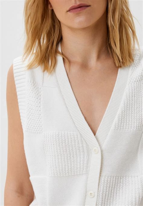 Жилет Vans AVENUE SWEATER VEST ABC, цвет: белый, RTLADN183701 — купить ...