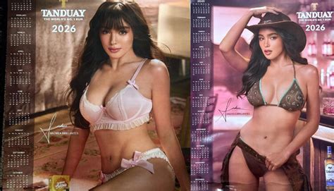 andrea brillantes bagong tanduay calendar girl mas mapangahas sa