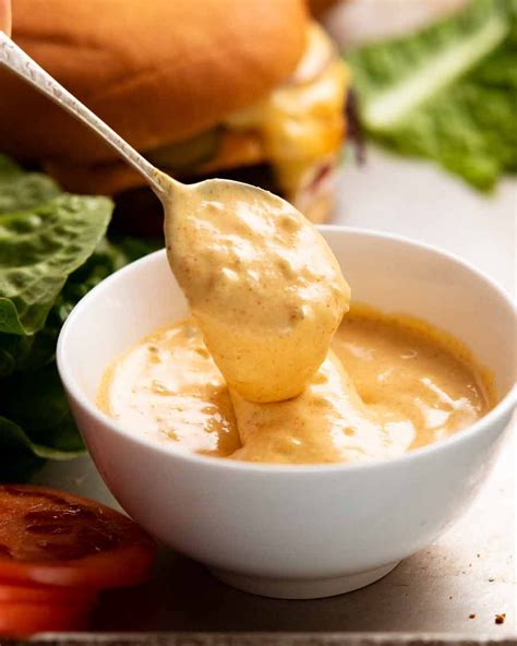 Sauce À Burger Traditionnelle – Sauce Pour Hamburger Maison – ILSGTY