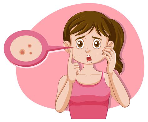 pores open on face 12
