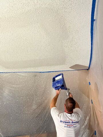 Drywall Doctor of Kansas City - Ceiling Repair Photo Album - Botched ...