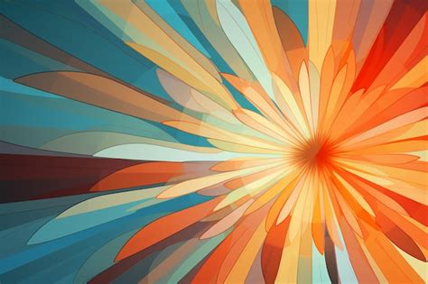 radial vector texture premium ai generated image