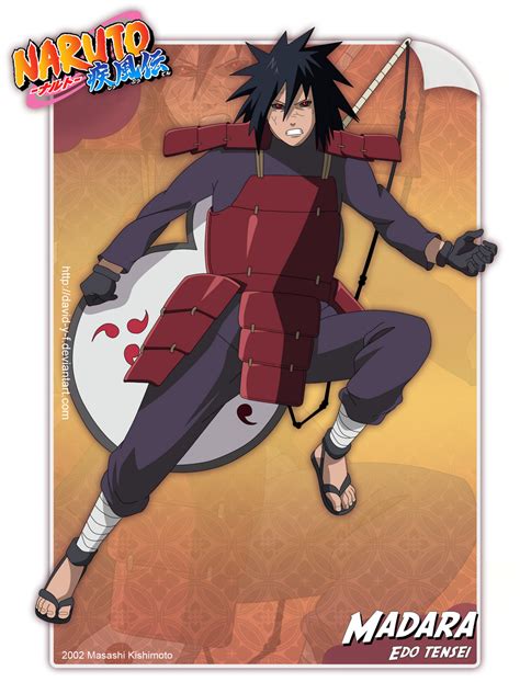 madara uchiha edo tensei  davidyf  deviantart