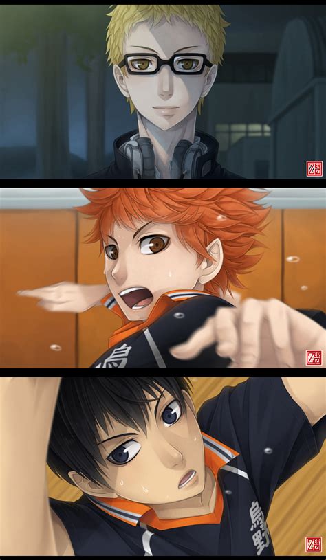 haikyuu screenshots redraw    deviantart