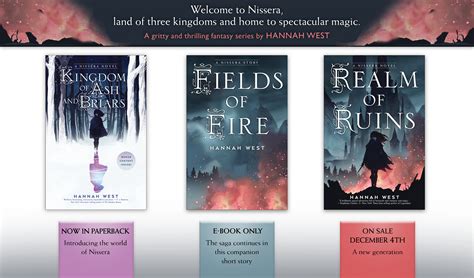 Hannah West Nissera Novels - Utopia State of Mind