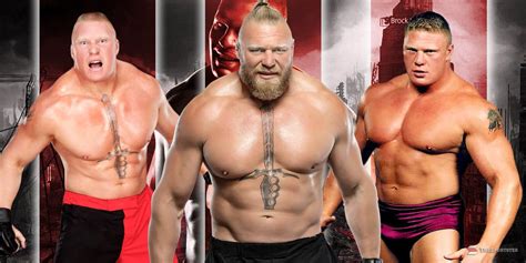 Brock Lesnar's Wrestling Looks