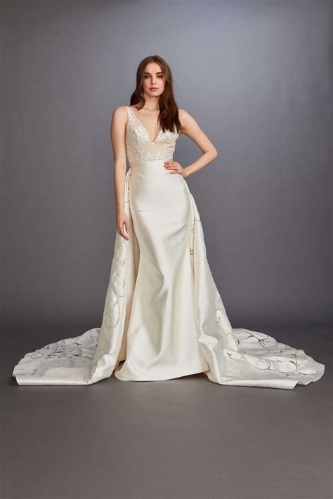 New Lazaro Wedding Dresses, Plus Past Collections