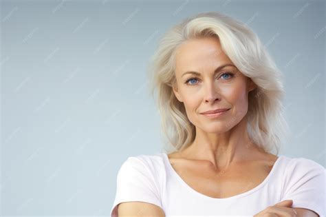 premium ai image ai generated image  mature studio shot  woman