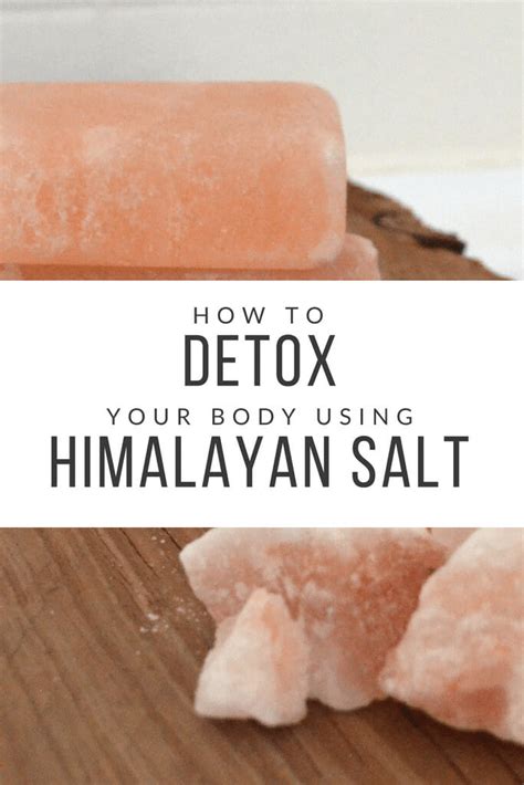 How To Detox Your Body Using Himalayan Salt | Crystal Factory