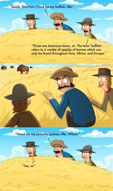 Irons in the Fire: Another pedantic jackass cartoon