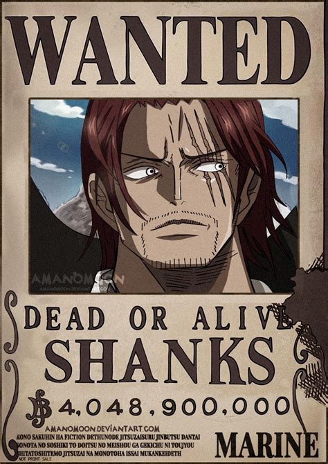 One Piece Chapter 991 Shanks | One piece bounties, One piece chapter
