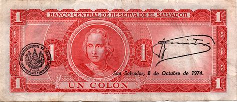1 Colón - El Salvador – Numista