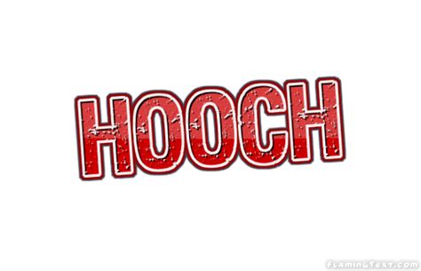 Hooch Logo | Free Name Design Tool from Flaming Text