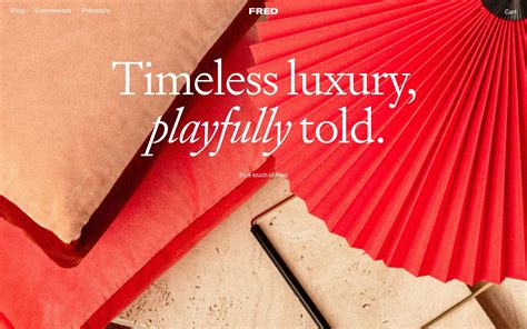 Fred - webdesign inspiration
