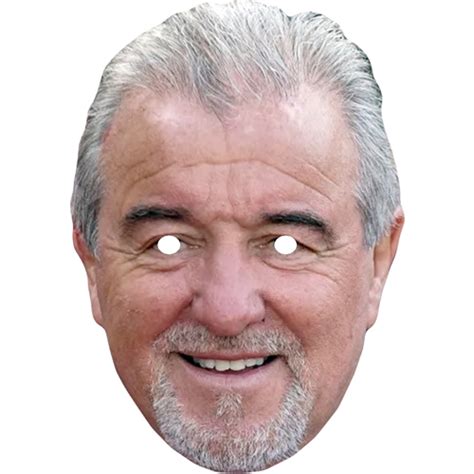 Terry Venables Football Manager Mask - Next Day Delivery